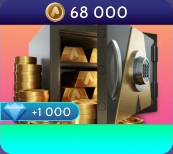 Avakin Life : 68000 avacoins + 1000 алмазов 