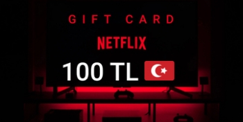  Подарочная карта Netflix 100 турецких лир (Турция)