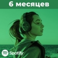 Spotify подписка 6 месяцев [US]