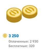 eFootball 2024 : 3250 Монет