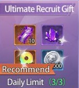 Ultimate Recruit Gift : Battle of Souls: Fierce