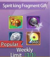 Legendary Spirit Decoration Gift : Battle of Souls: Fierce