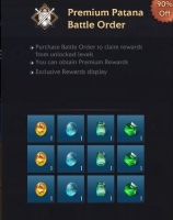 Premium Patana Battle Order : Bless Global