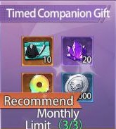 Timed Companion Gift : Battle of Souls: Fierce