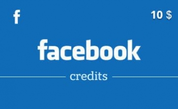 Подарочная карта Facebook Credits 10 долларов США [US]