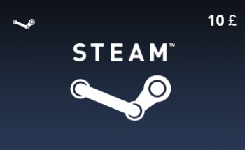 Подарочная карта Steam 10 фунт. [UK-регион]