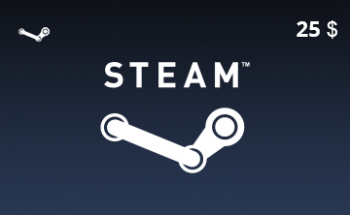 Подарочная карта Steam 25 долларов США [US]