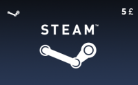 Подарочная карта Steam 5 фунт. [UK-регион]