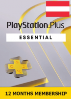 Подарочная карта PlayStation Plus Essential 12 месяцев (Австрия)