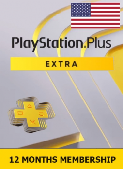 Подарочная карта PlayStation Plus Extra 12 месяцев (США)