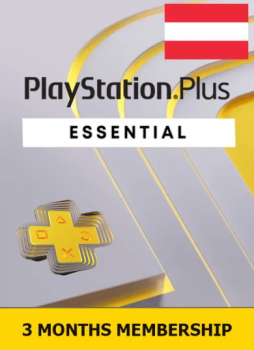 Подарочная карта PlayStation Plus Essential 3 месяца (Австрия)