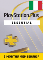 Подарочная карта PlayStation Plus Essential 3 месяца (Италия)