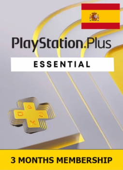 Подарочная карта PlayStation Plus Essential 3 месяца (Испания)