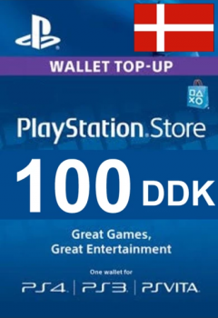 Подарочная карта PlayStation Network 100 датских крон (Дания)