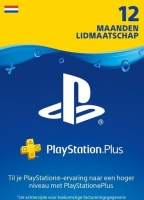 Подарочная карта PlayStation Plus 365 дней (Нидерланды)