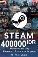 Подарочная карта Steam 400000 индонезийских рупий (Индонезия)