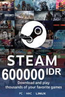 Подарочная карта Steam 600000 индонезийских рупий (Индонезия)