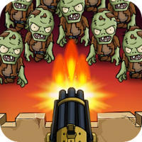 Zombie War - Idle TD game:  14000 самоцветов